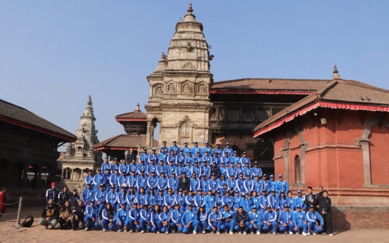 नवप्रवेशी शाखा अधिकृतहरुको टोलीद्वारा भक्तपुरका सांस्कृतिक सम्पदाहरु अवलोकन