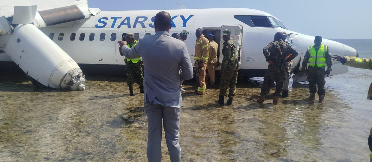 सोमालियामा यात्रुवाहक विमानले आपतकालीन पानीमा अवतरण