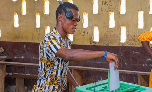 कंगोमा राष्ट्रपतिको लागि मतदान