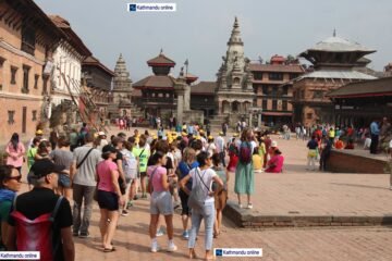 भक्तपुरमा २ लाख २२ हजार विदेशी पर्यटक आगमन