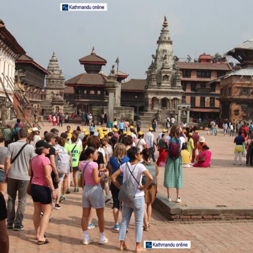 भक्तपुरमा २ लाख २२ हजार विदेशी पर्यटक आगमन