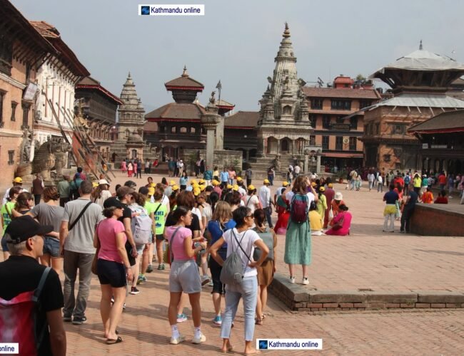 भक्तपुरमा २ लाख २२ हजार विदेशी पर्यटक आगमन